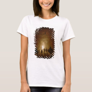 T-shirt Cavaliers et piétons passant par un P arqué