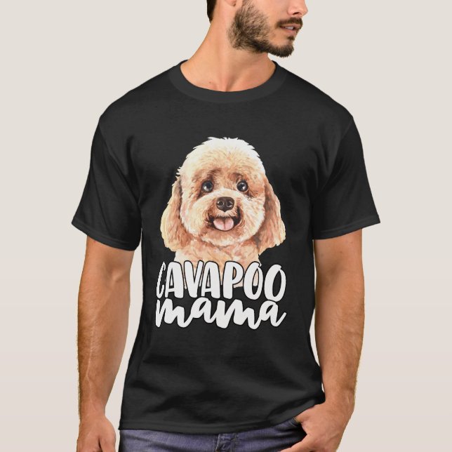 T-shirt Cavapoo Mama (Devant)