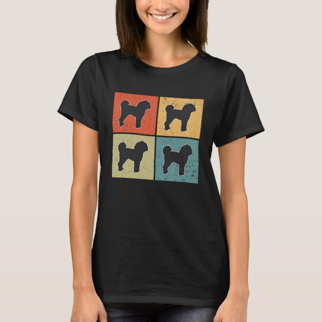 T-shirt Cavapoo Vintage  4 (Devant)