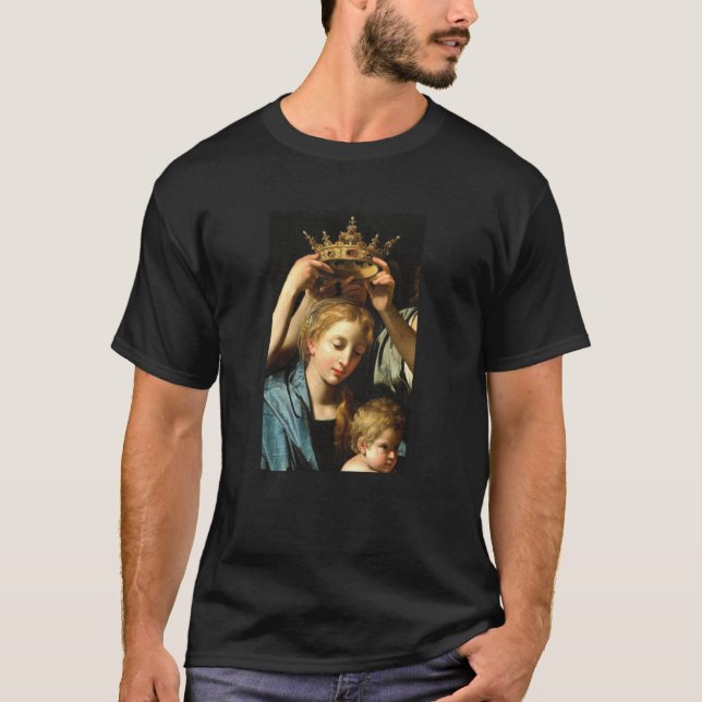 T-shirt Cavarozzi With Angels Christian Renaissance Painti (Devant)