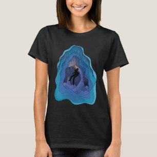 T-shirt Cave Explorer Funny Caving Caver Spéléologie Spelu