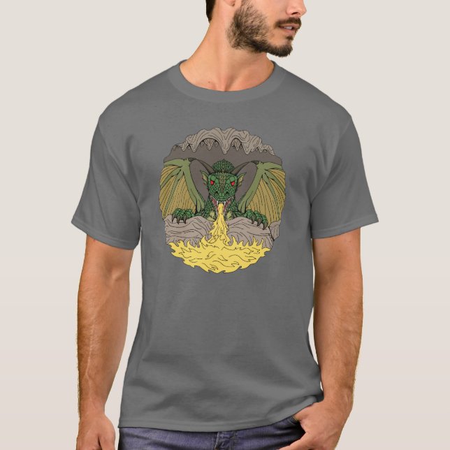 T-shirt Cavern Dragon 2016 (Devant)