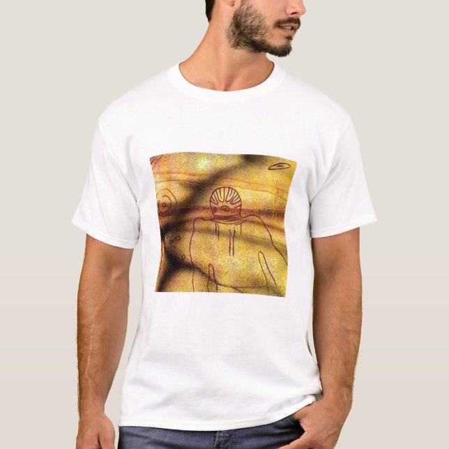 T-shirt caverne dessinant c.6000 avant Jésus Christ (Devant)