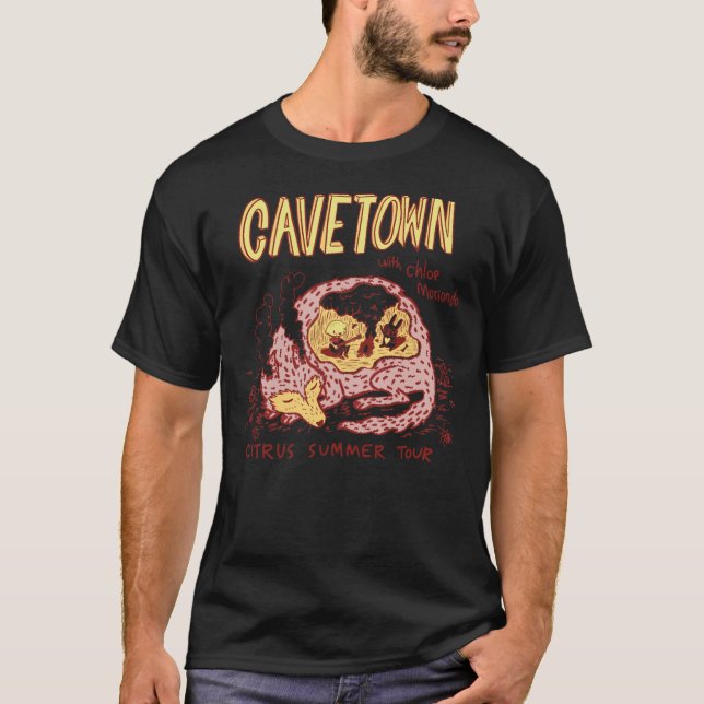 T-shirt Cavetown avec Chloe Moriondo Citrus Summer Tour 20 (Devant)