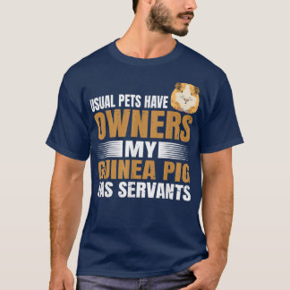 T-shirt Cavy Quote pour un propriétaire de cochon de Guiné