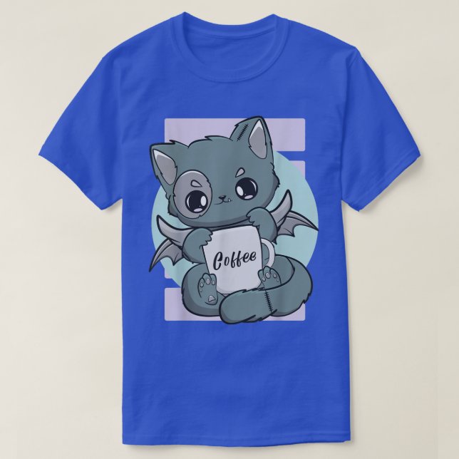 T-shirt Cawaii Cat  (Design devant)