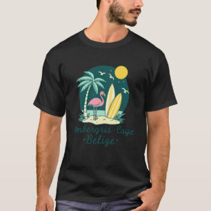 T-shirt Caye Ambergris Belize Souvenir Vacances Bélizienne