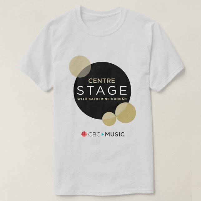 T-shirt CBC Center Stage (Design devant)