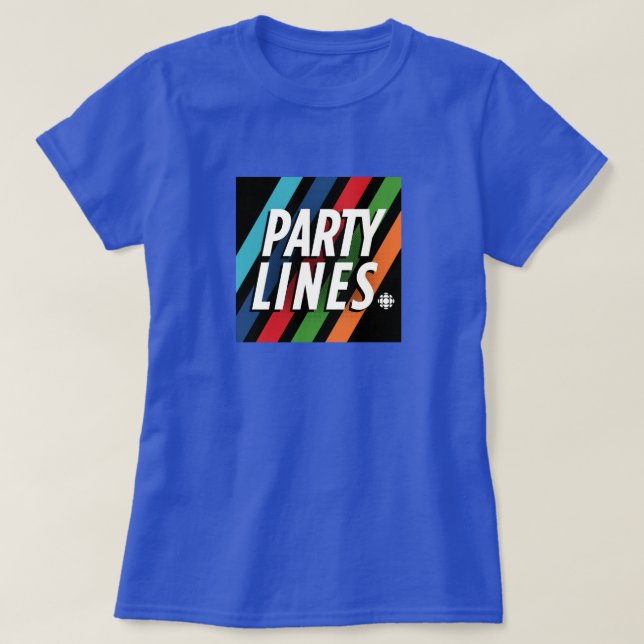 T-shirt CBC Party Lines Femmes (Design devant)