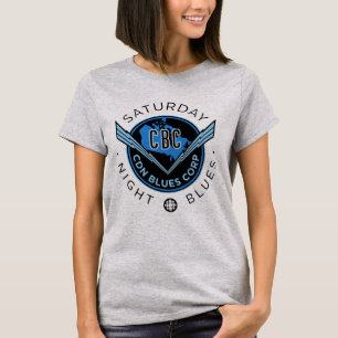 T-shirt CBC Saturday Night Blues Femmes