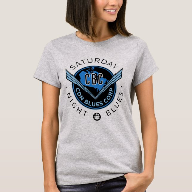 T-shirt CBC Saturday Night Blues Femmes (Devant)