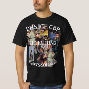 T-shirt CBP Recrutement Douane Patrouille Frontalière Nati