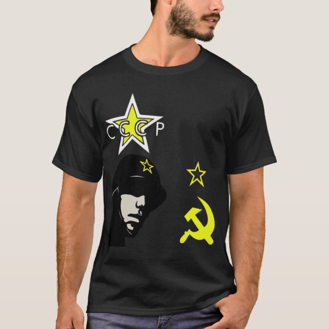 T-shirt CCCP ! Les vies de l'URSS ! (Devant)