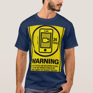 T-shirt CCTV personnel