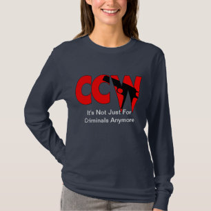 T-shirt CCW il n'est plus simplement pour des criminels