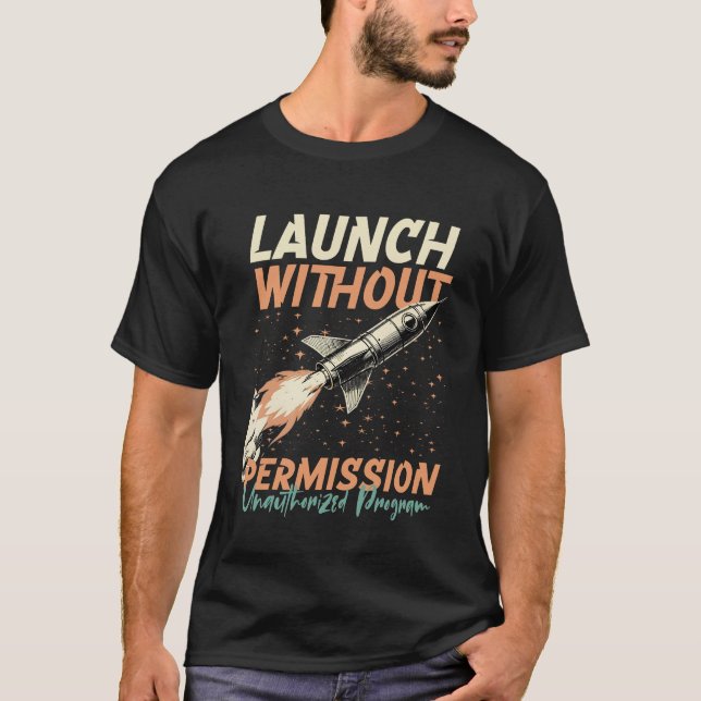T-shirt CDlaunchwithout (Devant)