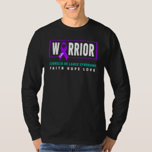T-shirt Cdls Warrior Cornelia De Lange Syndrome Cdls Awar