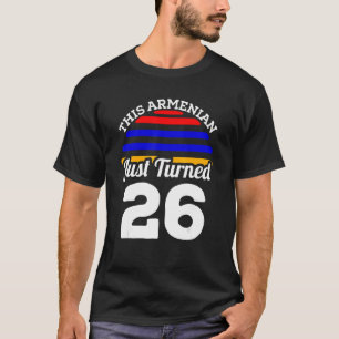 T-shirt Ce Arménien vient de tourner 26 Arménie 26ème anni