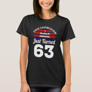 T-shirt Ce Cambodgien Vient De Transformer 63 Cambodge 63è