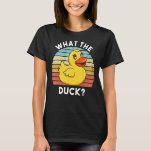 T-shirt Ce canard Jaune Caoutchouc Canard Canard Quack
