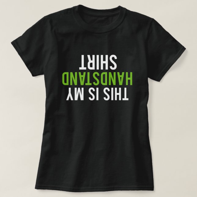T-shirt Ce, est ma chemise d'appui renversé (Design devant)