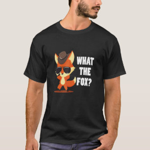 T-shirt Ce Fox Cool Fox Avec Casquette & Lunettes de solei