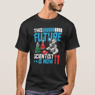 T-shirt Ce Futur Scientifique Est Maintenant 11 Expérience