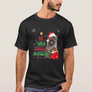 T-shirt Ce Jolly Enough Cairn Terrier Chien Merry Christma