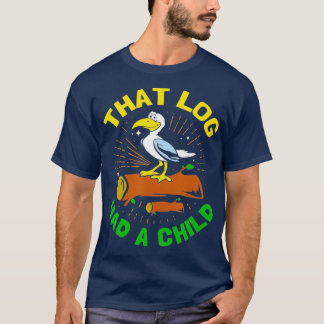 T-shirt Ce Journal Avait Un Enfant Drôle Mouette