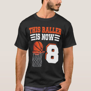 T-shirt Ce Ller a maintenant 8 ans Sketll 8e anniversaire