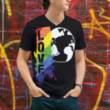 Ce monde a besoin de plus d'amour LGBTQ fierté T-s