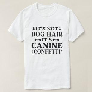 T-shirt Ce n’est pas des cheveux de chien C’est de la cani