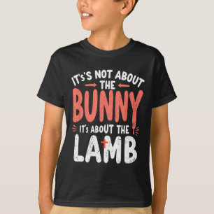 T-shirt Ce n'est pas à propos du lapin, c'est à propos de