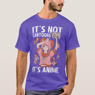 T-shirt Ce n'est pas des caricatures C'est Anime Manga Ani