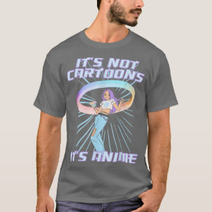 T-shirt Ce N'Est Pas Des Caricatures Son Anime Mignonne An