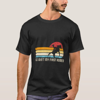 T-shirt Ce N'Est Pas Mon Premier Rodéo Retro Wrangler C Fe
