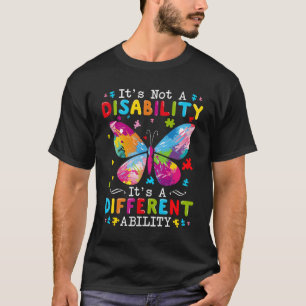 T-shirt Ce n'est pas un handicap C'est une capacité différ