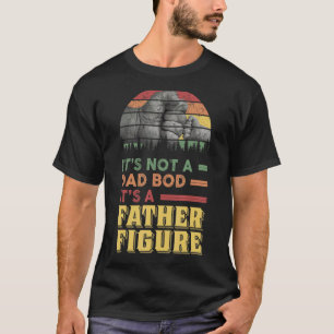 T-shirt Ce n'est pas un papa Bod C'est un père Figure Desi
