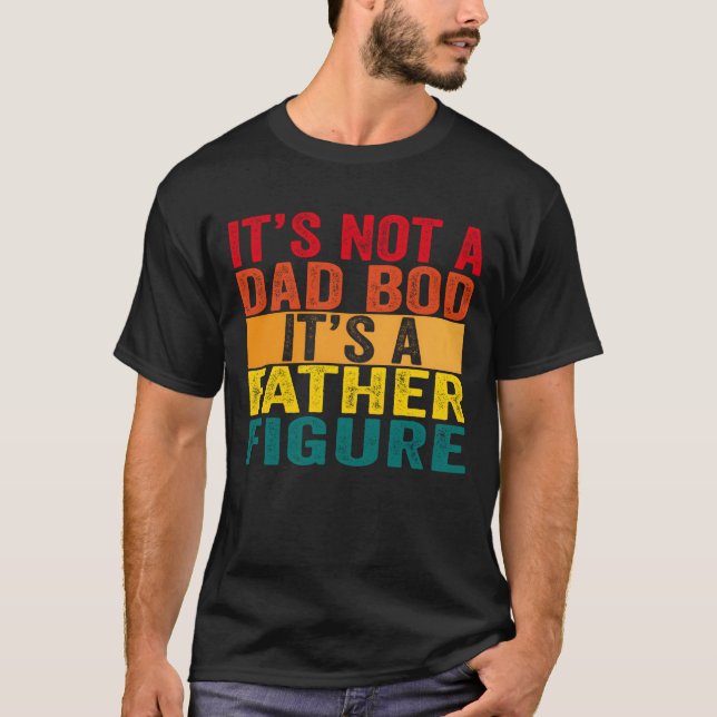 T-shirt Ce N'Est Pas Un Papa, C'Est Un Père Figure drôle (Devant)