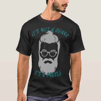 T-shirt Ce N'Est Pas Une Barbe C'Est Une Selle Téméraire D