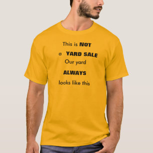 T-shirt Ce n'est pas une VENTE DE BRIC-À-BRAC