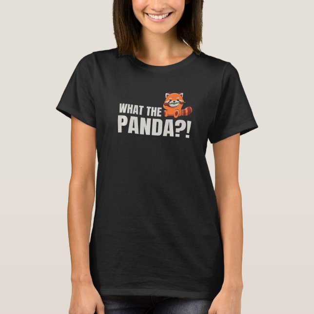 T-shirt Ce Panda Pour Un Gardien Zoo Rouge Panda (Devant)