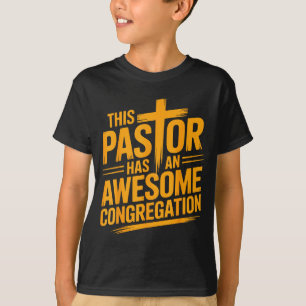 T-shirt Ce pasteur a une congrégation chrétienne géniale 