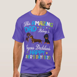 T-shirt Ce Père Extraordinaire Appartient À De Magnifiques