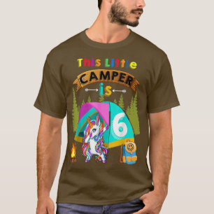 T-shirt Ce Petit Camper Est Si Dabbing Unicorns Cool Cam