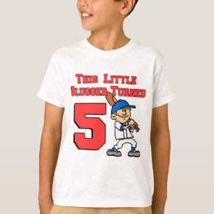 T-shirt Ce petit cogneur a tourné le base-ball 5