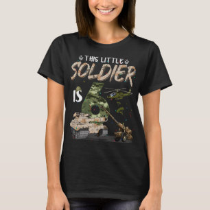 T-shirt Ce petit soldat est 6 militaires Anniversaire 6e C