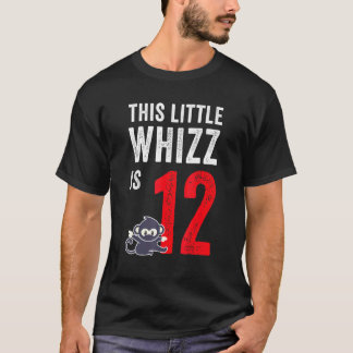 T-shirt Ce Petit Whizz Est 12 Anniversaire