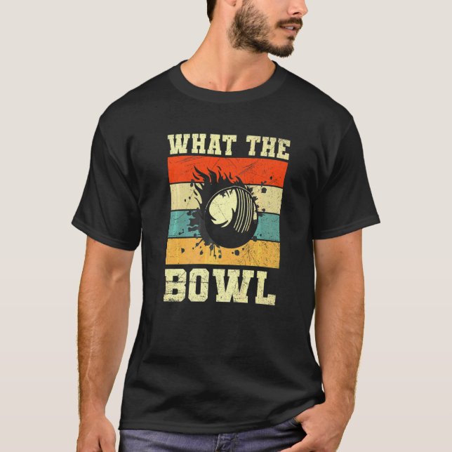T-shirt Ce Que Cite Le Bowl Pour Un Joueur De Cricket (Devant)