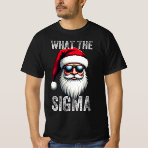 T-shirt Ce que Sigma Père Noël drôle Mème de Noël Xmas Riz